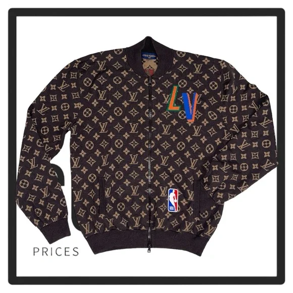 Louis Vuitton Brown Monogram Jacket